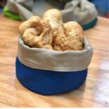 سبد نان پارچه ای کد ۵۰۲۹ (رنگ آبی)
