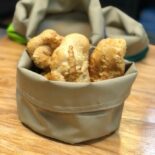 سبد نان پارچه ای کد ۵۰۲۹ (رنگ کرم)