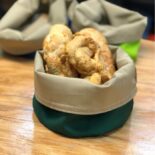 سبد نان پارچه ای کد ۵۰۲۹ (رنگ سبز تیره)