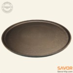 بشقاب تخت ساور مدل ملامین دور چرم