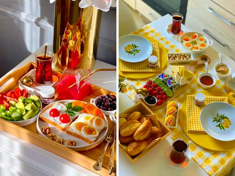 ظروف سرو صبحانه